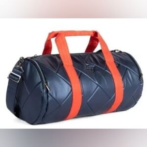 LUG Rowboat Duffel Bag - Metallic Indigo/Papaya